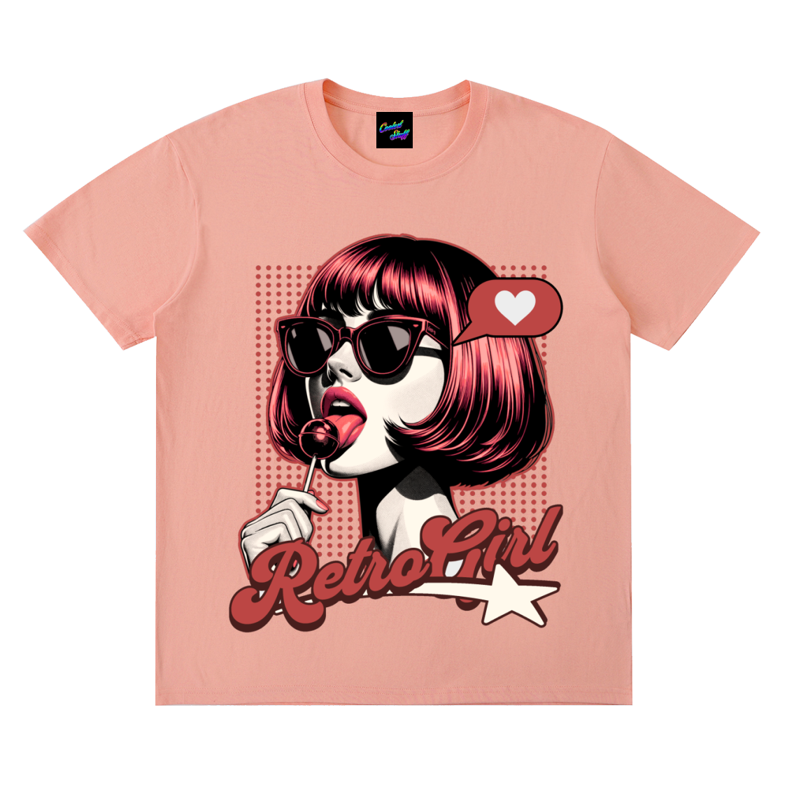 retro,girl,pin,up,pop,art,shirt,tee,fashion,vintage,aesthetic,lollipop,sunglasses,stylish,illustration,graphic,streetwear,rockabilly,syle,mod,bob,haircaut,red,hair,cool,trendy,vibes,classic,cute,fashionable,clothing,statement,minimalist,lover,chic,outfit,bold,artwork,apparel,casual,unique