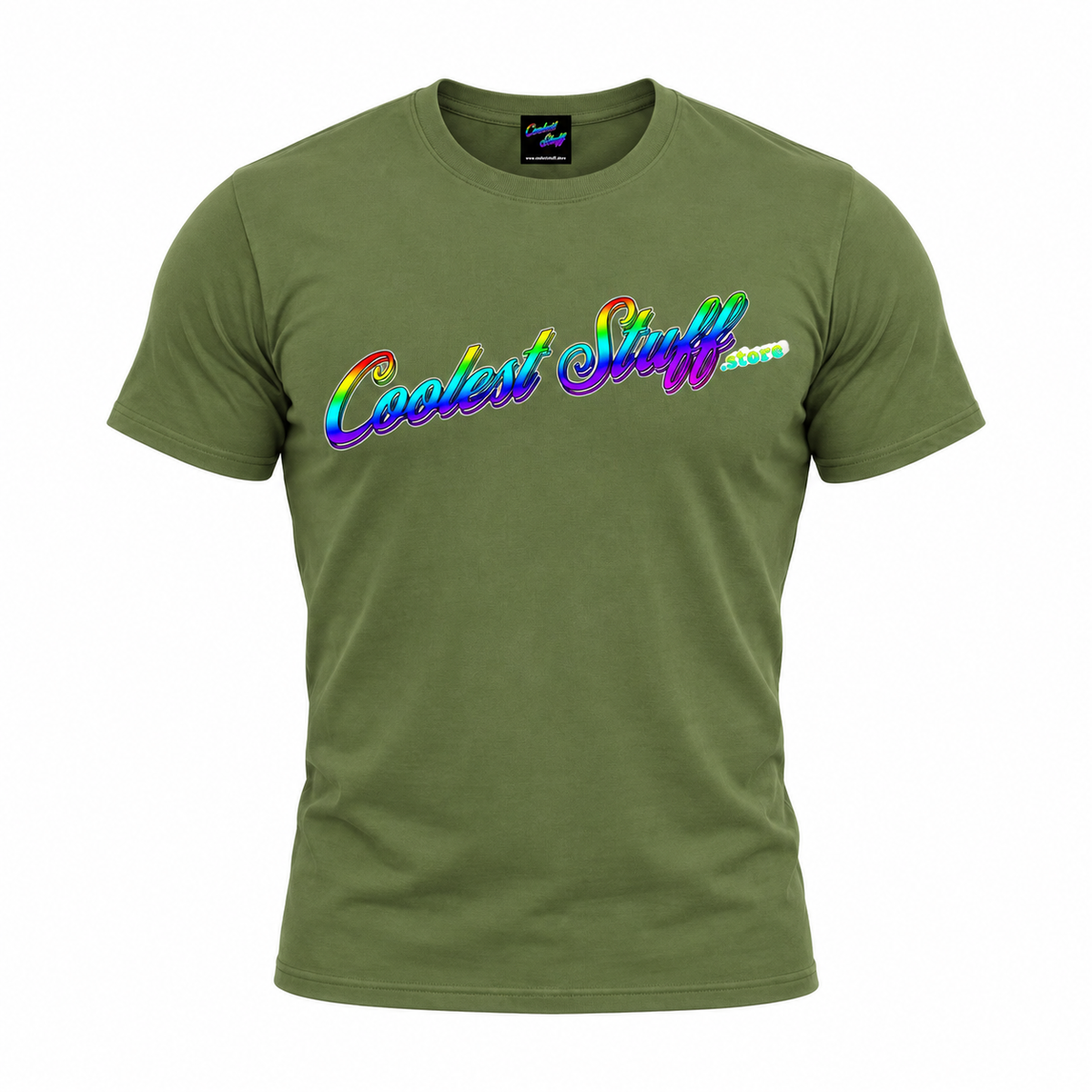 Coolest Stuff Logo T-Shirt – Colourful Graphic Streetwear Tee