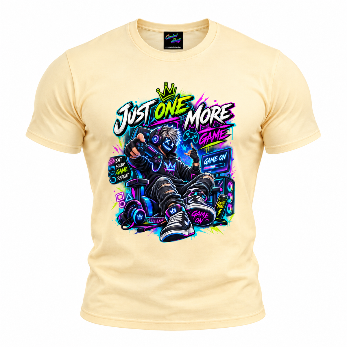 coolest,stuff,tshirt,shirt,tee,unisex,fashion,gift,graphic,apparel,streetwear,casual,clothing,outfit,trendy,gamer,gaming,repeat,controller,headphones,keyboard,computer,monitor,mask,hoodie,sneakers,crown,neon,graffiti,cyberpunk,esports,rgb,joystick,energy,lightning,cyan,magenta,typography,slogan,cartoon,illustration,geek,splatter,apricot