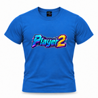 coolest,stuff,tshirt,shirt,tee,unisex,fashion,gift,bold,graphic,apparel,streetwear,casual,player,two,gamer,gaming,arcade,retro,neon,cyberpunk,digital,glitch,pixels,circuitry,technology,futuristic,typography,lettering,dimensional,beveled,outlined,gradient,cyan,magenta,yellow,geek,nostalgia,esports,console,blue