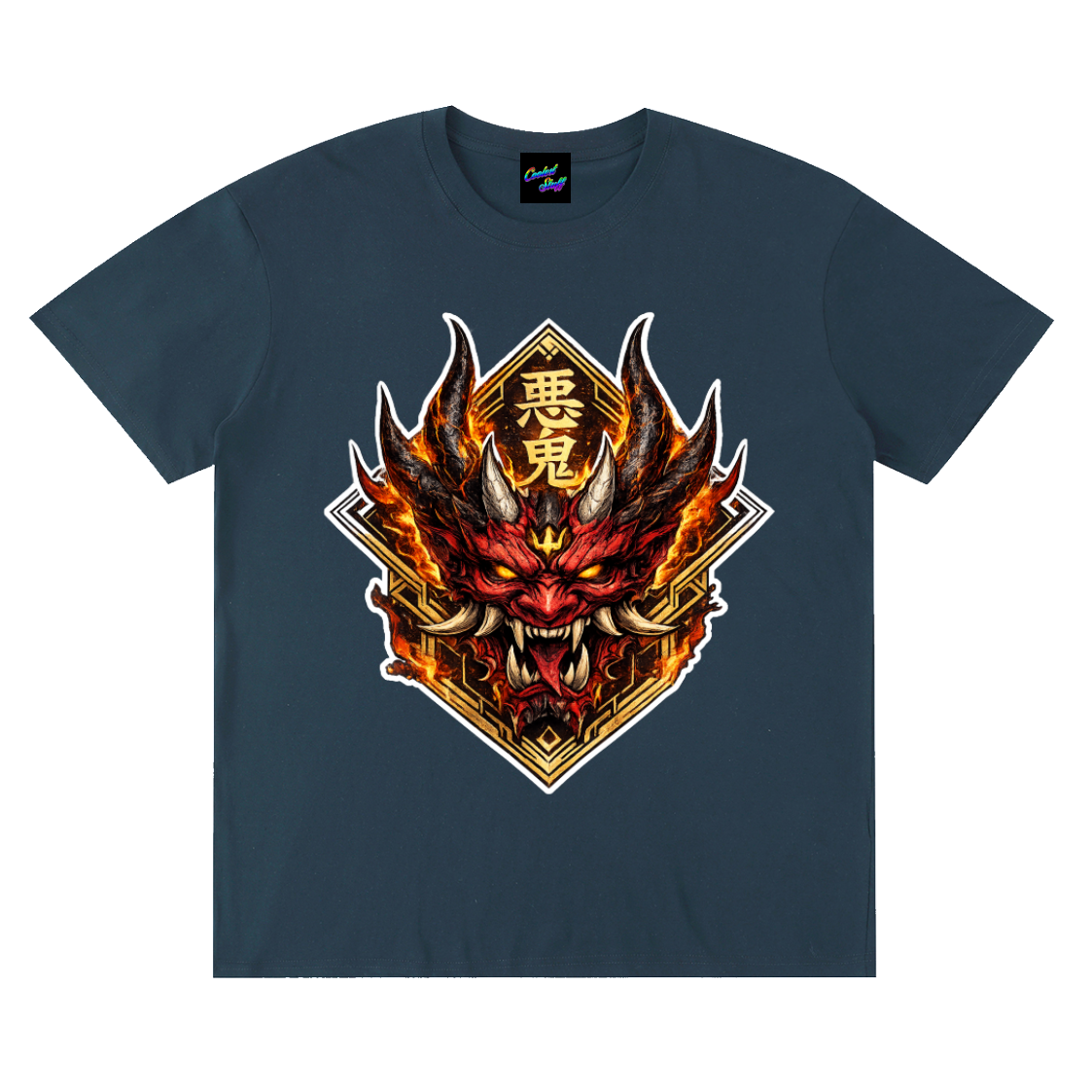 coolest,stuff,Japanese,oni,shirt,tee,tshirt,mask,demon,streetwear,anime,graphic,samurai,hannya,yokai,mythology,clothing,fire,design,art,apparel,tattoo,style,fashion,manga,otaku,aesthetic,warrior,gothic,gamer,gift