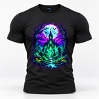 coolest,stuff,tshirt,shirt,tee,unisex,fashion,gift,bold,graphic,apparel,streetwear,casual,halloween,haunted,church,cathedral,graveyard,tombstones,crosses,pumpkins,bats,moon,night,gothic,horror,spooky,supernatural,neon,cyan,glowing,fog,trees,branches,roots,pathway,architecture,fantasy,october,autumn,illustration,halloween,haunted,church,cathedral,graveyard,tombstones,crosses,pumpkins,bats,moon,black
