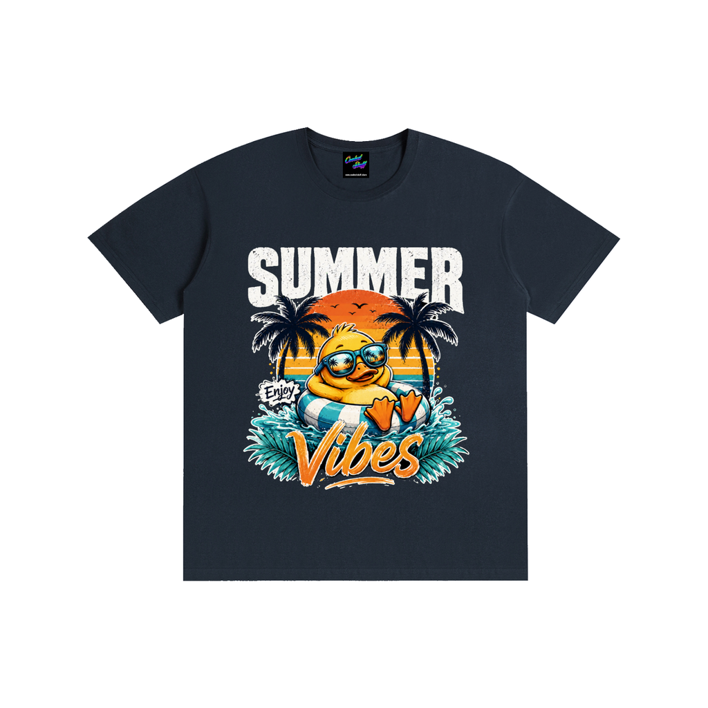 summer,vibes,coolest,stuff,shirt,tshirt,tee,outfit,funny,duck,beach,vacation,holiday,tropical,graphic,lover,gift,retro,sunset,party,palm,tree,cute,colourful