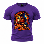 coolest,stuff,tshirt,shirt,tee,unisex,fashion,gift,bold,graphic,apparel,streetwear,casual,halloween,spooky,witch,lantern,pumpkins,magic,witchcraft,pentagram,forest,trees,branches,bats,night,glowing,orange,cloak,hat,roses,skull,gothic,horror,fantasy,autumn,october,typography,lettering,blackletter,illustration,purple