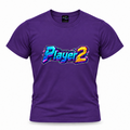 coolest,stuff,tshirt,shirt,tee,unisex,fashion,gift,bold,graphic,apparel,streetwear,casual,player,two,gamer,gaming,arcade,retro,neon,cyberpunk,digital,glitch,pixels,circuitry,technology,futuristic,typography,lettering,dimensional,beveled,outlined,gradient,cyan,magenta,yellow,geek,nostalgia,esports,console,purple