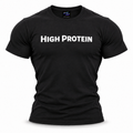 high,protein,gym,bodybuilding,fitness,weightlifting,muscle,strength,training,workout,bulking,nutrition,macros,athlete,lifter,gymrat,gains,motivation,dedication,discipline,tshirt,menswear,apparel,activewear,crewneck,shortsleeve,typography,slogan,minimalist,bold,casual,statement,gift,tee,shirt,outfit,casual,unisex,black
