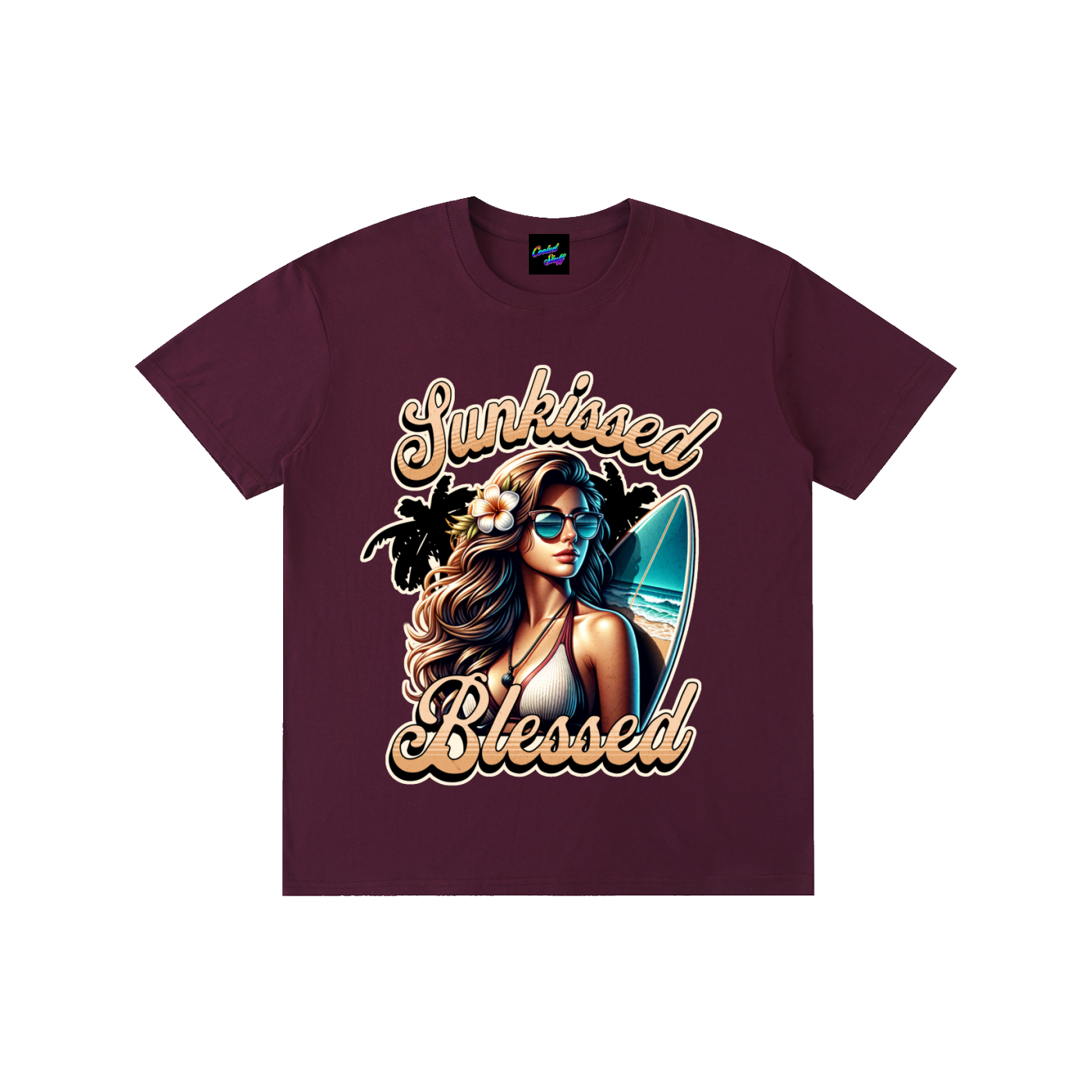 coolest,stuff,sunkissed,blessed,shirt,tee,tshirt,girl,surfer,tropical,summer,vibes,beach,sun,graphic,hot,coastal,style,lifestyle,palm,tree,ocean,lover,gift,fashion,island,vacation,outfit,surfboard,clothing,beachwear,retro,boho,travel,aesthetic,unisex,holiday,apparel,paradise