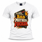 coolest,stuff,tshirt,shirt,tee,unisex,fashion,gift,bold,graphic,apparel,streetwear,casual,badass,wallet,cash,money,bad,mother,fucker,profanity,humor,irreverent,statement,slogan,typography,lettering,retro,distressed,comic,white,red,yellow,black,crewneck,printed,novelty,attitude,rebellious,cinema,cult,white