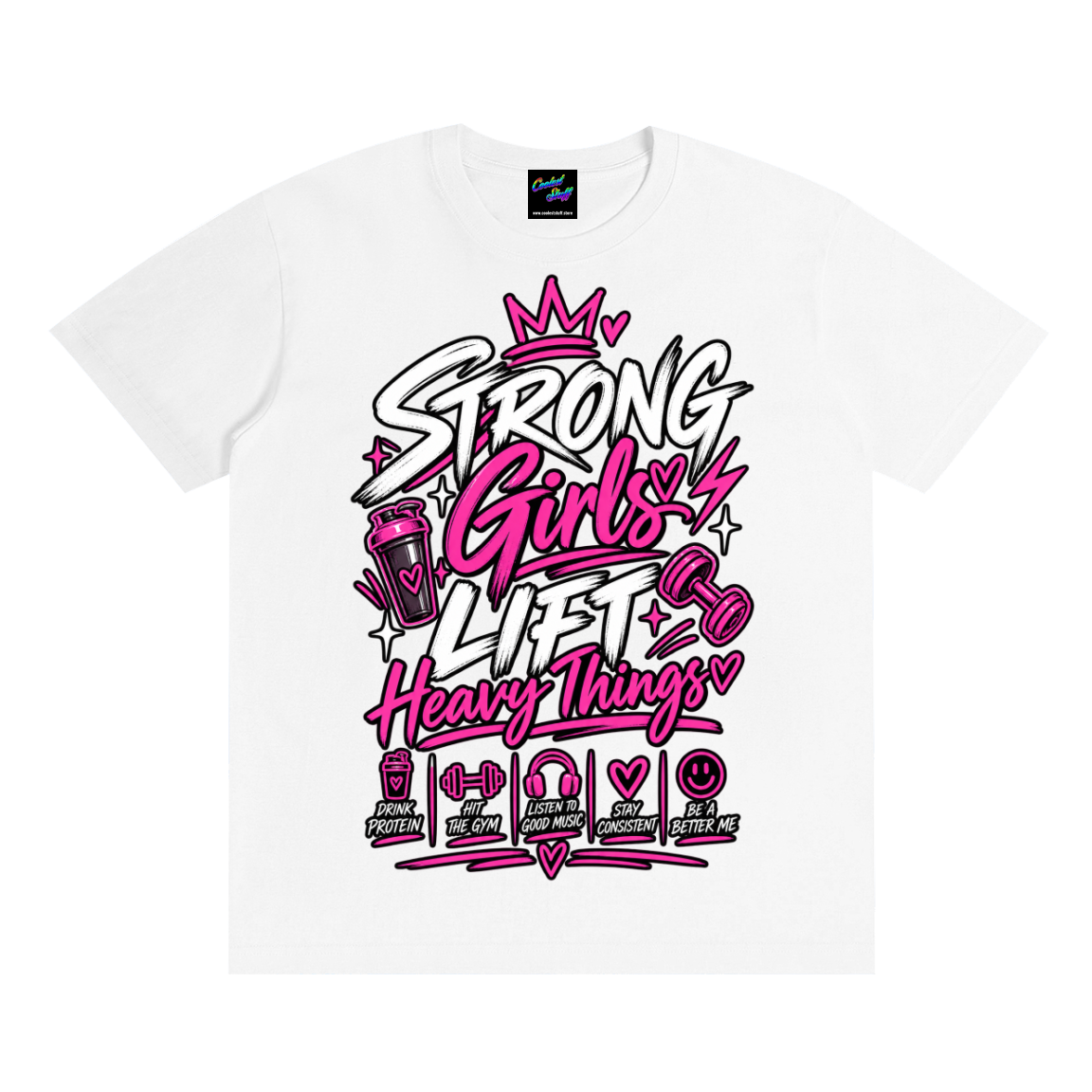 strong,girl,girls,heavy,things,gym,shirt,tshirt,tee,women,workout,fitness,fit,weightlifting,female,lifter,strength,motivation,lifestyle,aesthetic,pink,apparel,training