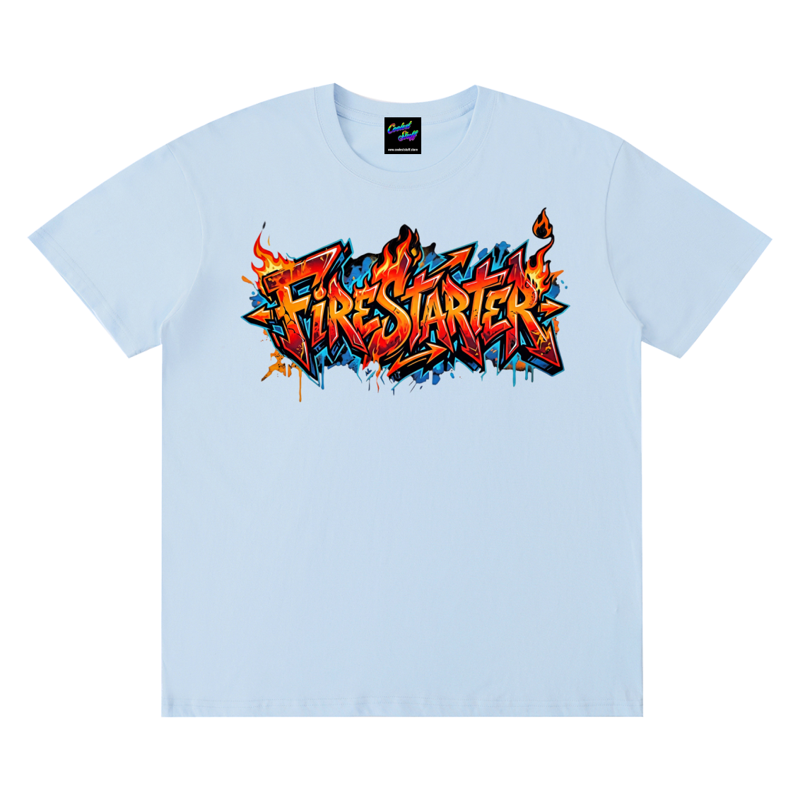 firestarter,tshirt,shirt,tee,design,cool,flame,graphic,streetwear,urban,graffiti,art,clothing,fire,bold,skater,festival,colourful,rebellious,punk,hiphop,gift