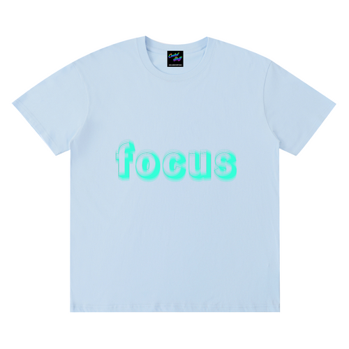 Blurry Focus Graphic T-Shirt – Funny Ironic Typography Tee