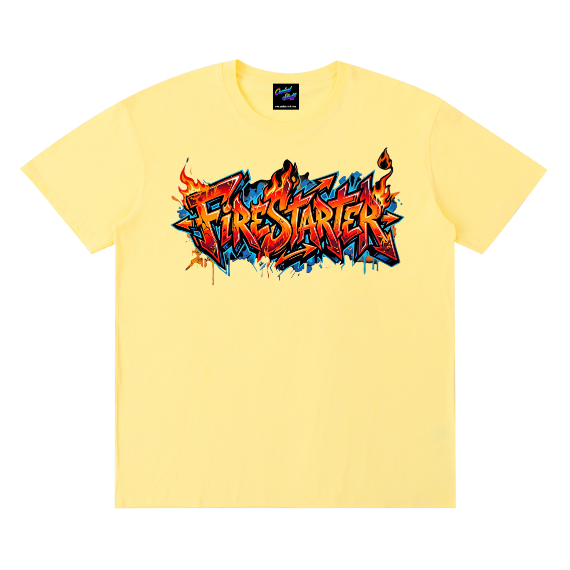 firestarter,tshirt,shirt,tee,design,cool,flame,graphic,streetwear,urban,graffiti,art,clothing,fire,bold,skater,festival,colourful,rebellious,punk,hiphop,gift