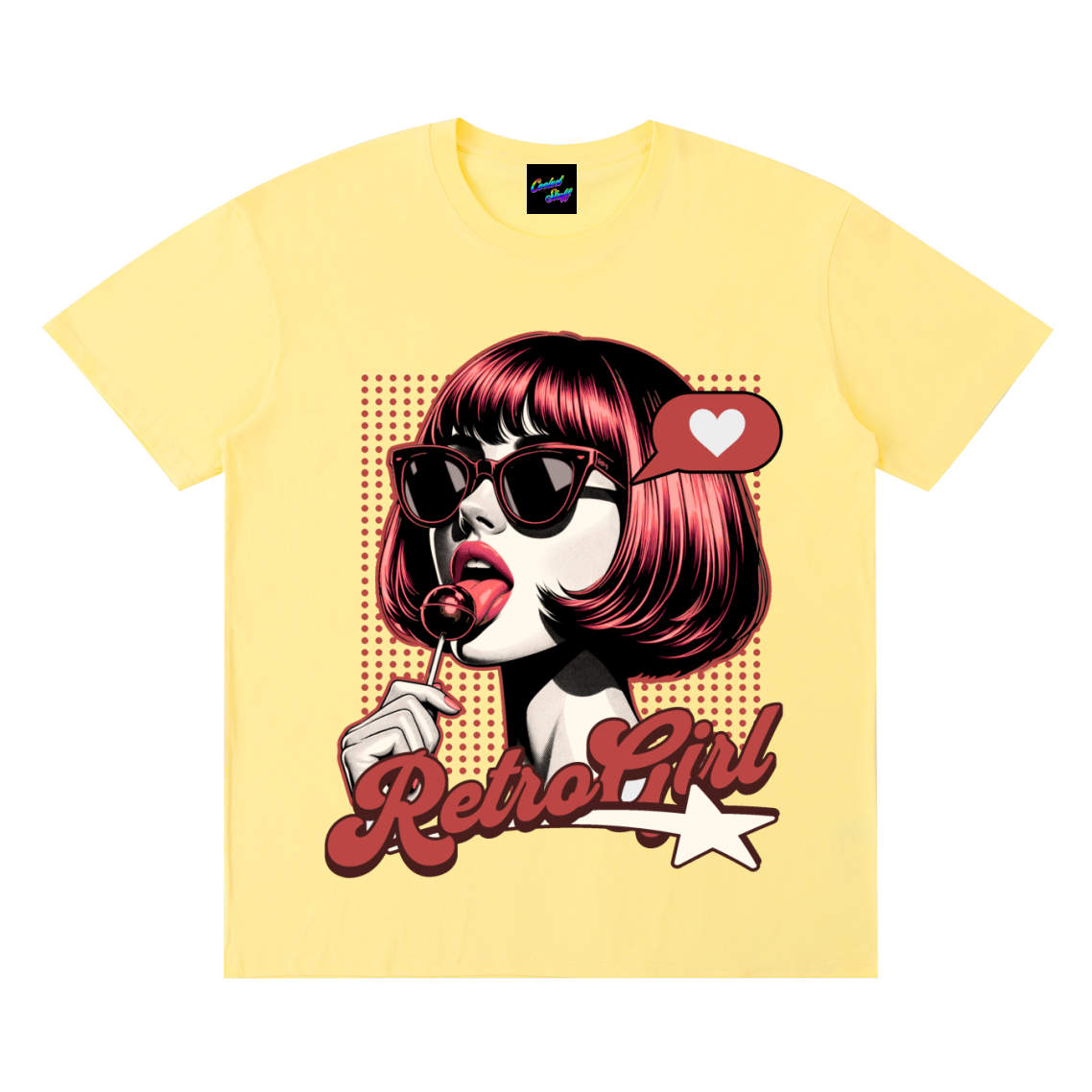 retro,girl,pin,up,pop,art,shirt,tee,fashion,vintage,aesthetic,lollipop,sunglasses,stylish,illustration,graphic,streetwear,rockabilly,syle,mod,bob,haircaut,red,hair,cool,trendy,vibes,classic,cute,fashionable,clothing,statement,minimalist,lover,chic,outfit,bold,artwork,apparel,casual,unique