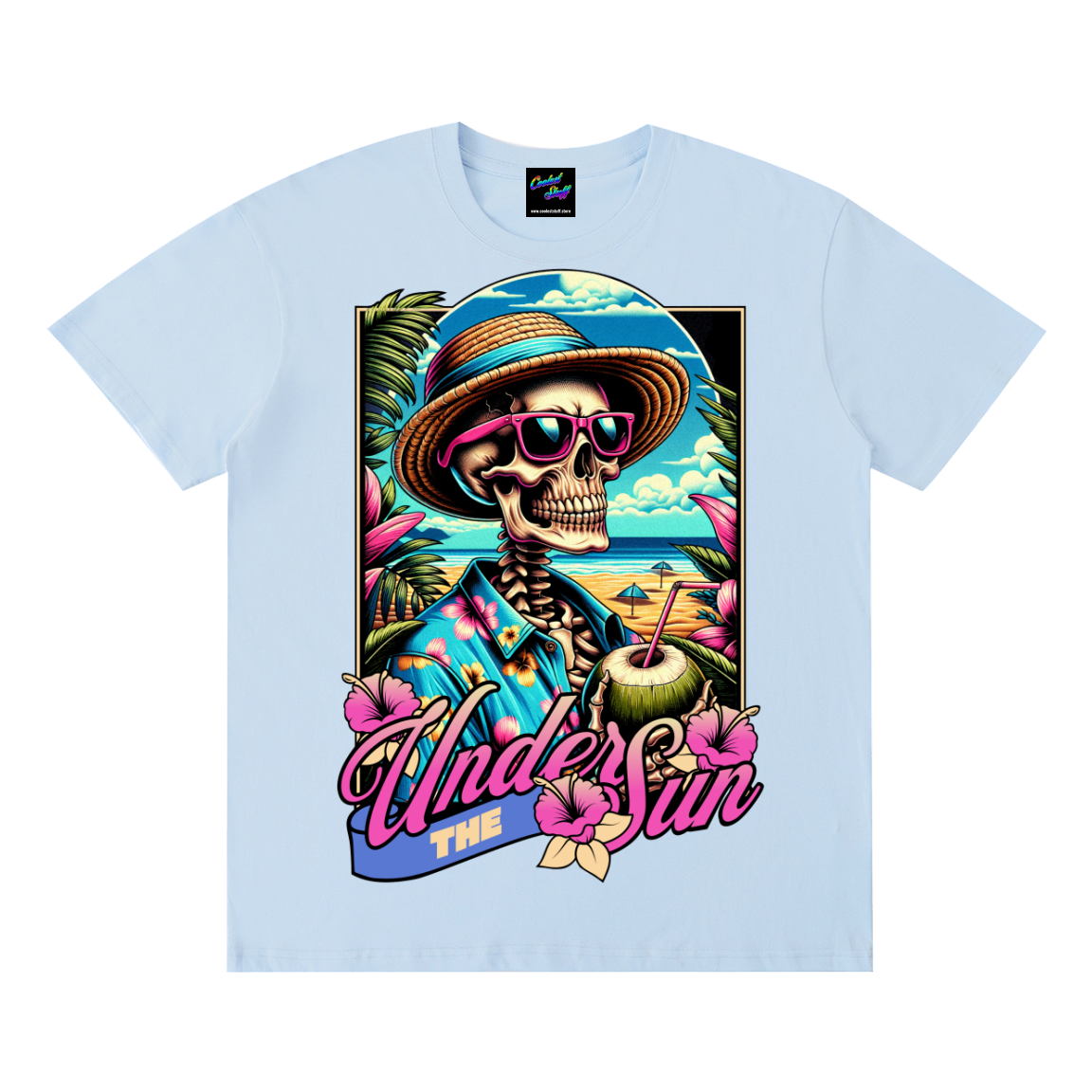 sunshine,summer,vibes,summervibes,beach,ocean,palmtree,paty,holiday,unterthesun,beachlife,life,tropical,style,graphic,tee,tshirt,beachwear,vacation,skull,art,steetwear,surf,island,graphicshirt,tropicalvibes,fashion,summerstyle,coolsirts,cooleststuff,coolest,stuff