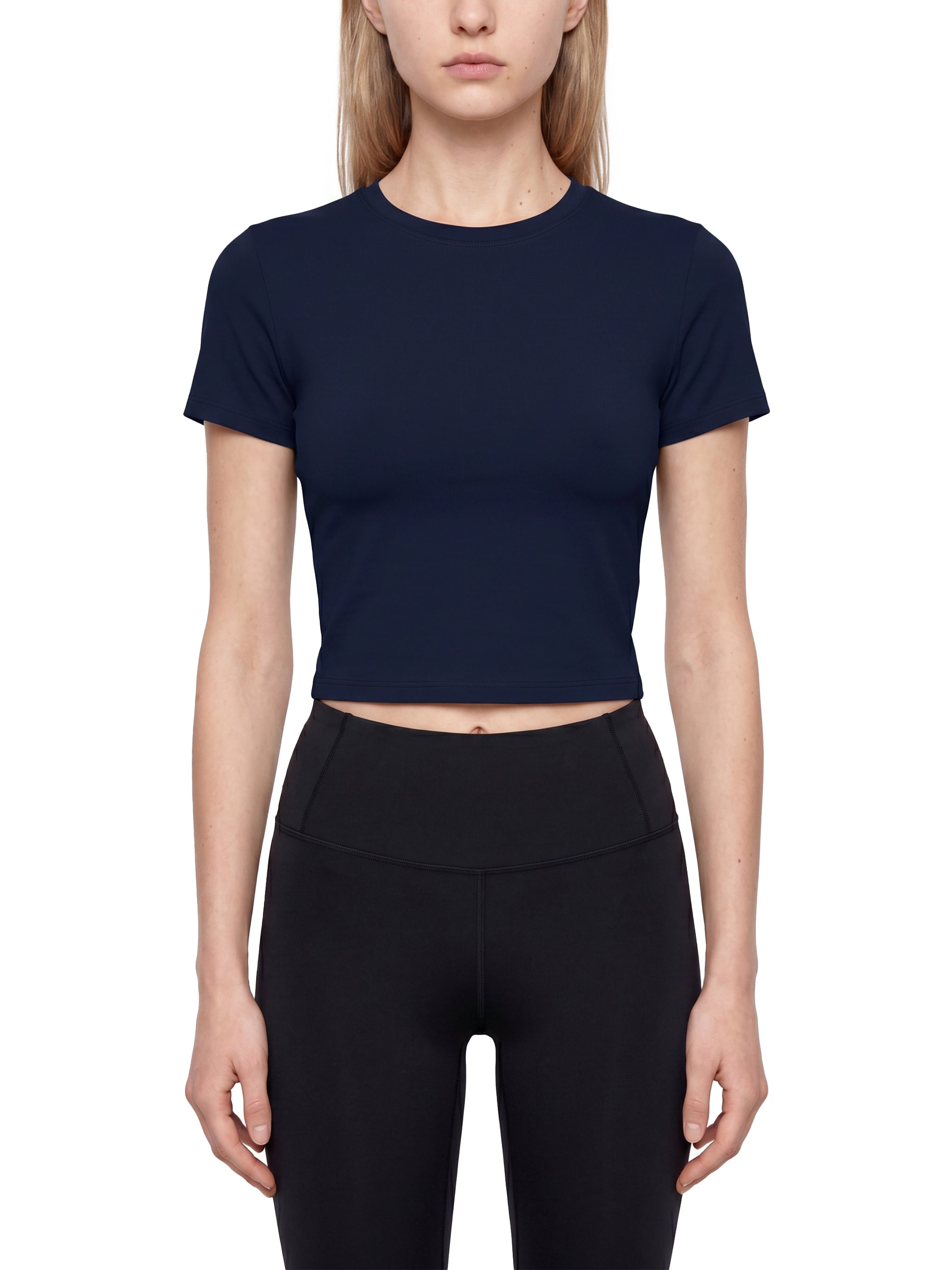 Women,Womens,Performance,Cropped,Tshirt,Shirt,Strech,Fabric,Lightweight,Breathable,Athletic,Top,Gym,Workout,Yoga,Fitness,Running,Casual,Activewear,Sportswear,AppRel,Tee,Exercise,Ladies,Clothing,Fashionable