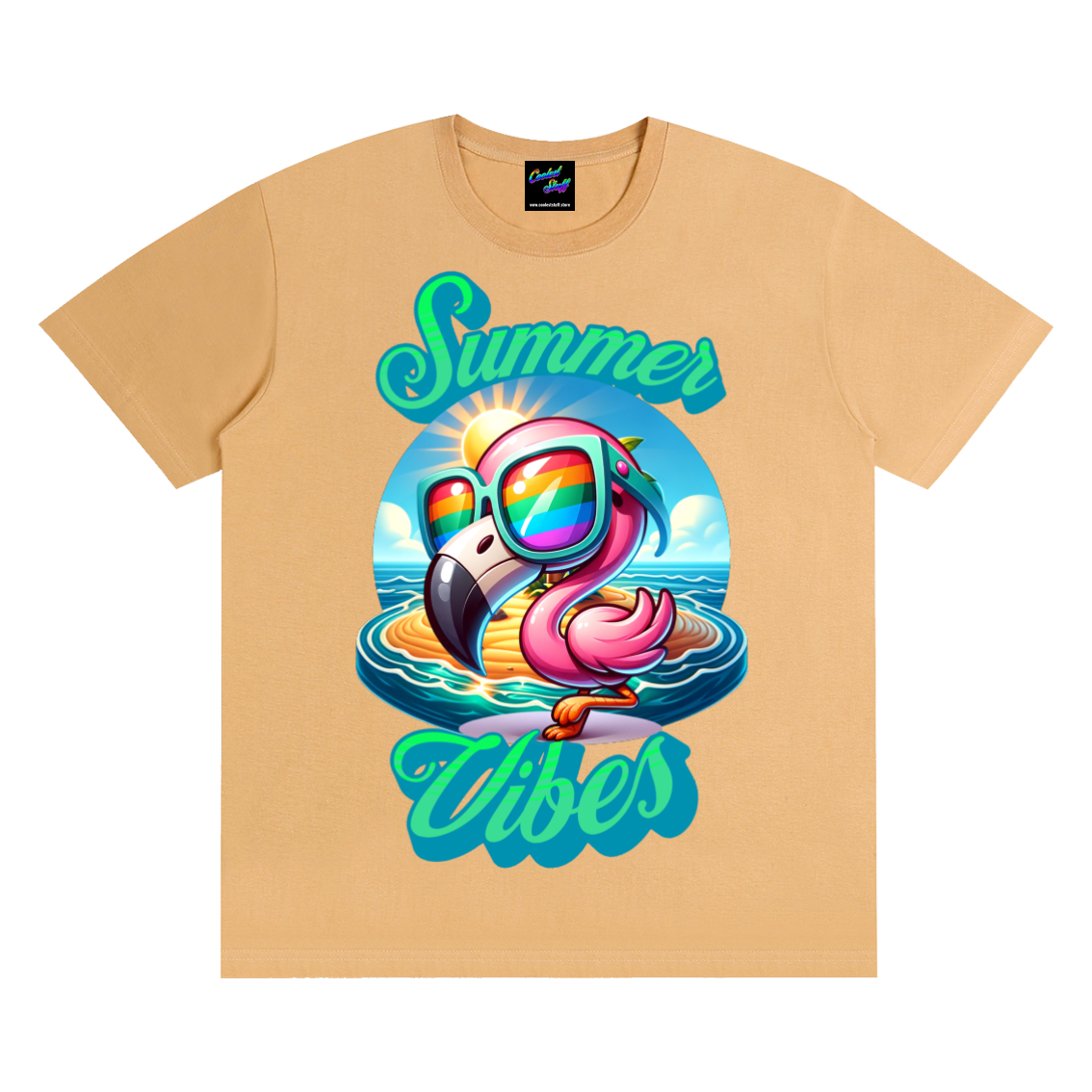 summer,vibes,coolest,stuff,tshit,shirt,tee,flamingo,tropical,beach,holiday,vacation,rainbow,sunglasses,cute,pink,island,life,sunshine,ocean,lover,gift,cruise,party,funny,graphic,colourful,aesthetic,coastal,paradise,apparel