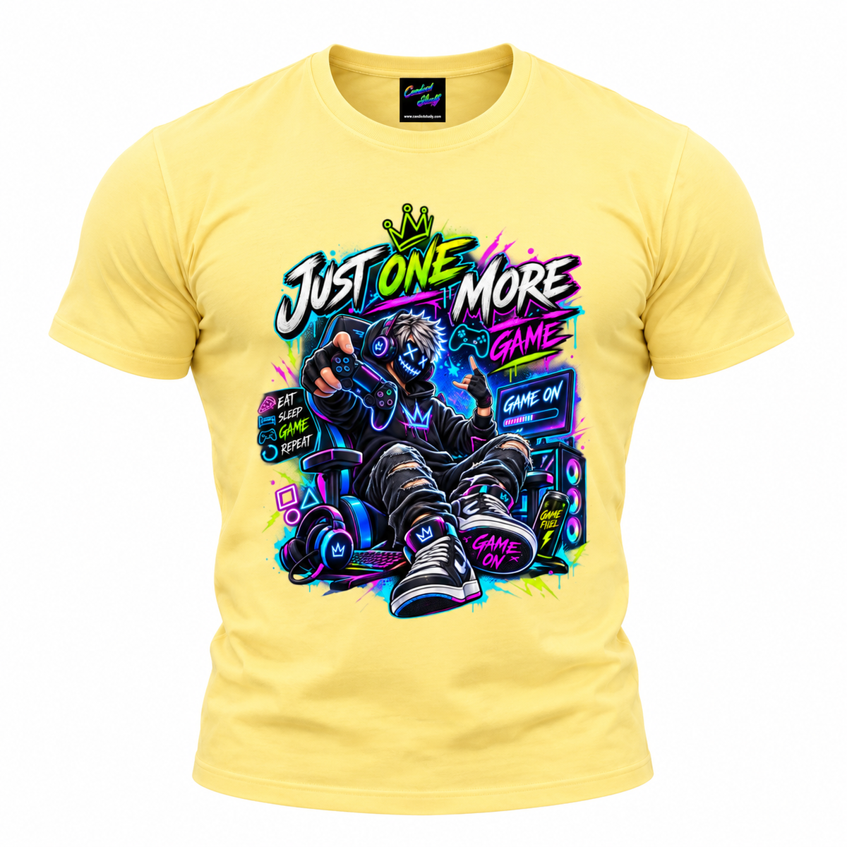 coolest,stuff,tshirt,shirt,tee,unisex,fashion,gift,graphic,apparel,streetwear,casual,clothing,outfit,trendy,gamer,gaming,repeat,controller,headphones,keyboard,computer,monitor,mask,hoodie,sneakers,crown,neon,graffiti,cyberpunk,esports,rgb,joystick,energy,lightning,cyan,magenta,typography,slogan,cartoon,illustration,geek,splatter,yellow
