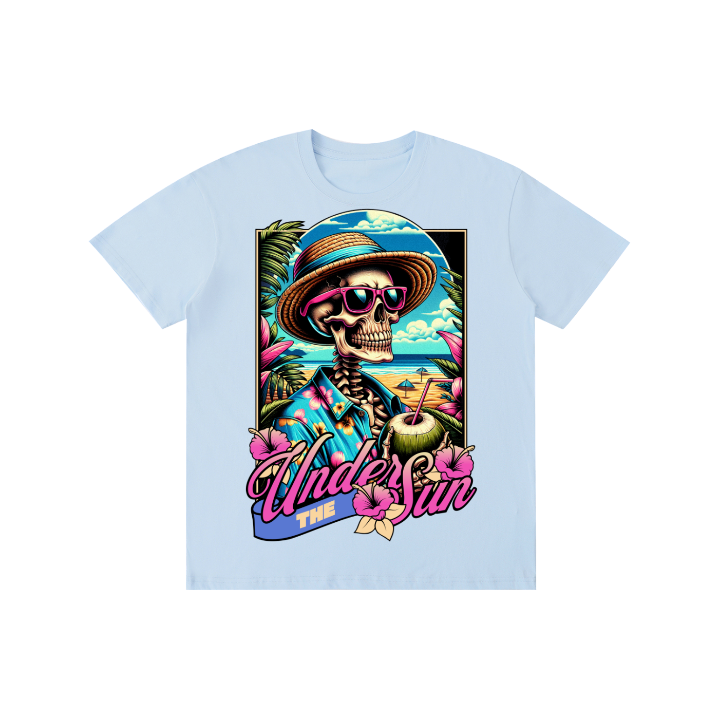 sunshine,summer,vibes,summervibes,beach,ocean,palmtree,paty,holiday,unterthesun,beachlife,life,tropical,style,graphic,tee,tshirt,beachwear,vacation,skull,art,steetwear,surf,island,graphicshirt,tropicalvibes,fashion,summerstyle,coolsirts,cooleststuff,coolest,stuff