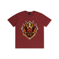 Japanese,oni,mask,demon,tshirt,samurai,shirt,graphic,tee,mythology,clothing,fire,artwork,red,streetwear,anime,dark,fantasy,horned,culture,alternative,tattoo,warrior,aesthetic,manga,gothic,asian,coolest,stuff