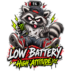 coolest,stuff,tshirt,shirt,tee,unisex,fashion,gift,bold,graphic,apparel,streetwear,casual,raccoon,battery,attitude,low,high,tired,exhausted,sarcasm,humor,rebellious,grumpy,caffeine,energy,drink,burnout,sassy,rude,sneakers,cap,denim,ripped,cartoon,graffiti,grunge,lightning,neon,novelty,design