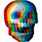 coolest,stuff,tshirt,shirt,tee,unisex,fashion,gift,bold,graphic,apparel,streetwear,casual,halloween,skull,skeleton,bones,anatomy,halloween,horror,gothic,macabre,glitch,rgb,rainbow,psychedelic,trippy,neon,abstract,chromatic,distortion,overlap,layered,vibrant,cyan,magenta,grunge,punk,alternative,graphic,statement,design