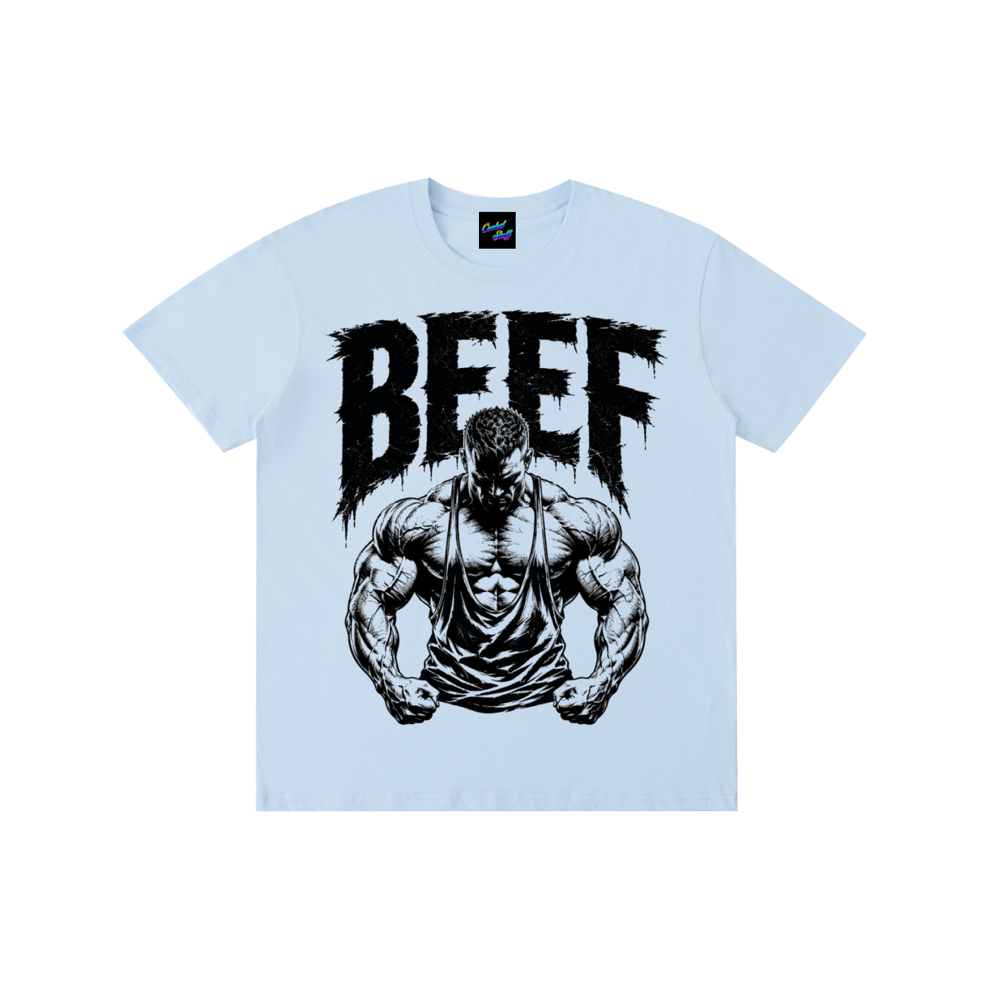 coolest,stuff,beef,gym,workout,tshirt,tee,shirt,bodybuilding,fitness,weightlifting,powerlifting,muscle,graphic,hardcore,lifting,apparel,bodybuilder,gift,mitivation,strength,training,clothes,wear,crossfit,strongman,athletic,lover,lifestyle,fashion,clothing,exercise,beast,gains,train,hard,no,excuses,culture,iron,paradise,desing,premium,unisex,merch