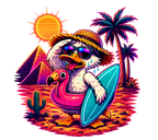 Duck Lost vibrant neon T-shirt | Funny Stylish Graphic Design TEE