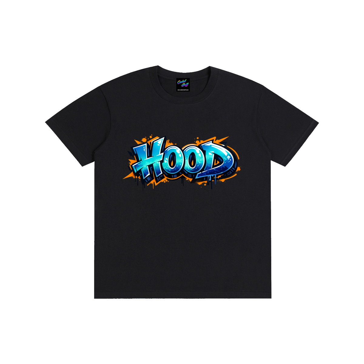 hood,graffiti,tshirt,graphic,tee,shirt,urban,streetwear,art,blue,design,clothing,skater,fashion,bold,spray,paint,underground,city,style,culture,apparel,unisex,modern,edgy,coolest,stuff