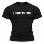 high,protein,gym,bodybuilding,fitness,weightlifting,muscle,strength,training,workout,bulking,nutrition,macros,athlete,lifter,gymrat,gains,motivation,dedication,discipline,tshirt,menswear,apparel,activewear,crewneck,shortsleeve,typography,slogan,minimalist,bold,casual,statement,gift,tee,shirt,outfit,casual,unisex,black