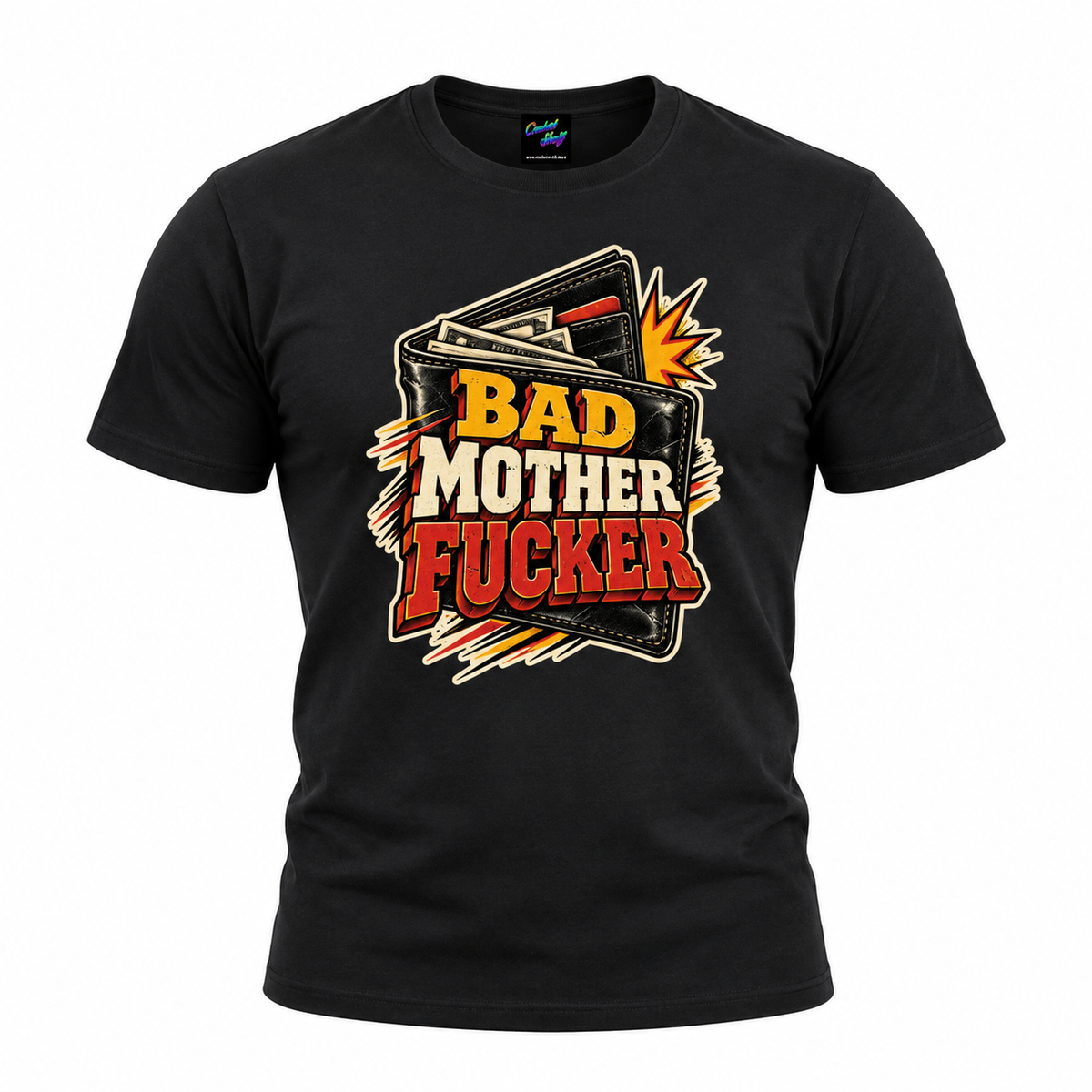 Bad Mother Fucker T-Shirt – Retro Cult Crime Movie Graphic Tee