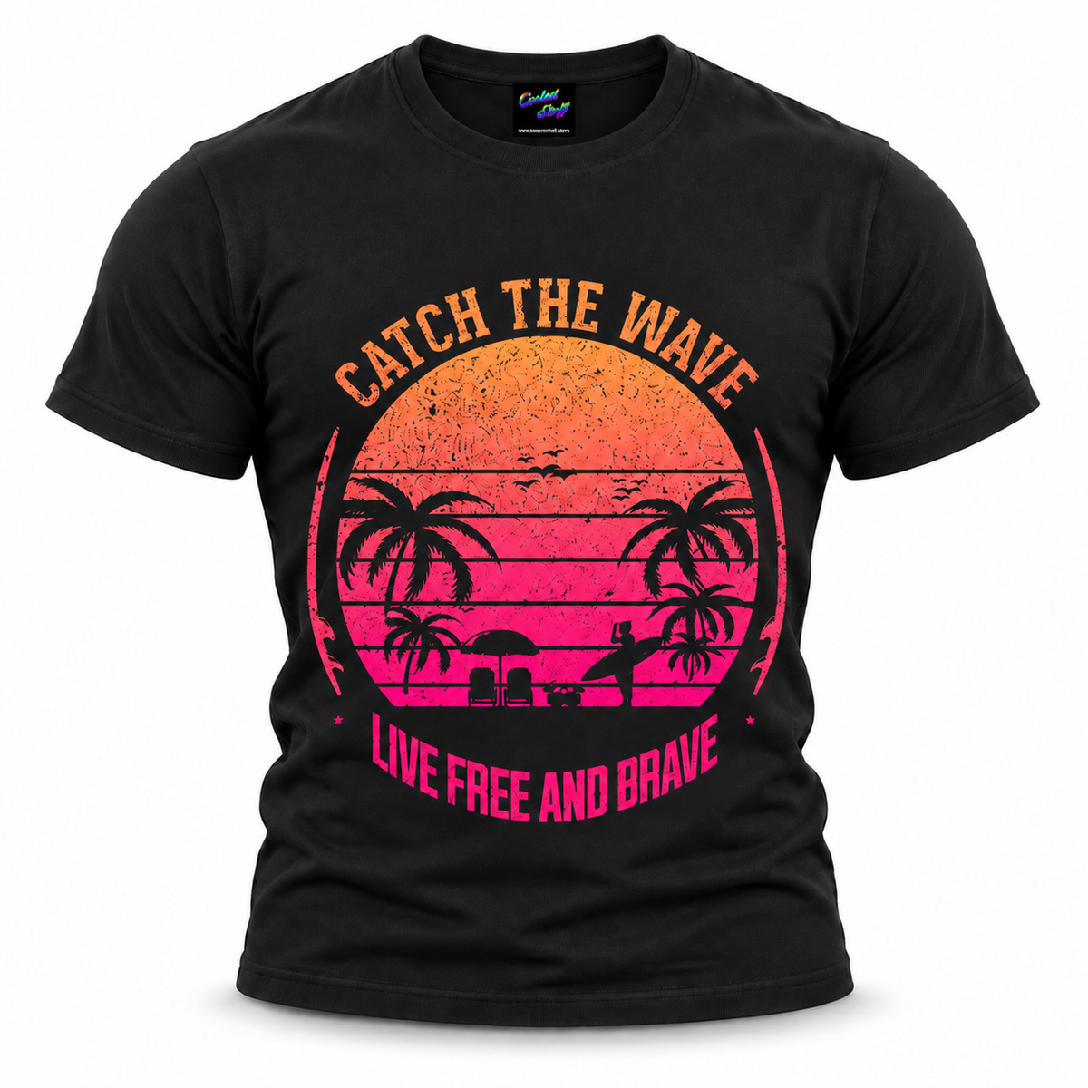 coolest,stuff,tshirt,shirt,tee,unisex,fashion,gift,bold,graphic,apparel,streetwear,casual,clothing,outfit,trendy,summer,vibes,palm,tropical,beach,ocean,sunset,vacation,paradise,island,coastal,holiday,retro,gradient,typography,script,stripes,horizon,relaxation,surf,live,free,catch,wave,sport,exteme,black