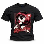 coolest,stuff,tshirt,shirt,tee,unisex,fashion,gift,graphic,apparel,streetwear,casual,clothing,outfit,trendy,retro,girl,popart,vintage,pinup,sunglasses,lollipop,candy,heart,love,star,halftone,dots,bob,bangs,lipstick,portrait,comic,illustration,typography,script,playful,sassy,glamour,nostalgia,rockabilly,black