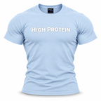 high,protein,gym,bodybuilding,fitness,weightlifting,muscle,strength,training,workout,bulking,nutrition,macros,athlete,lifter,gymrat,gains,motivation,dedication,discipline,tshirt,menswear,apparel,activewear,crewneck,shortsleeve,typography,slogan,minimalist,bold,casual,statement,gift,tee,shirt,outfit,casual,unisex,blue