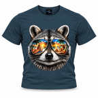 coolest,stuff,tshirt,shirt,tee,unisex,fashion,gift,graphic,apparel,streetwear,casual,clothing,outfit,trendy,raccoon,sunglasses,aviator,mirrored,reflection,beach,sunset,tropical,palms,ocean,summer,vacation,paradise,island,coastal,relaxation,cocktails,pineapple,bikini,sunbathing,women,sand,animal,wildlife,portrait,realistic,detailed,cool,playful,navy