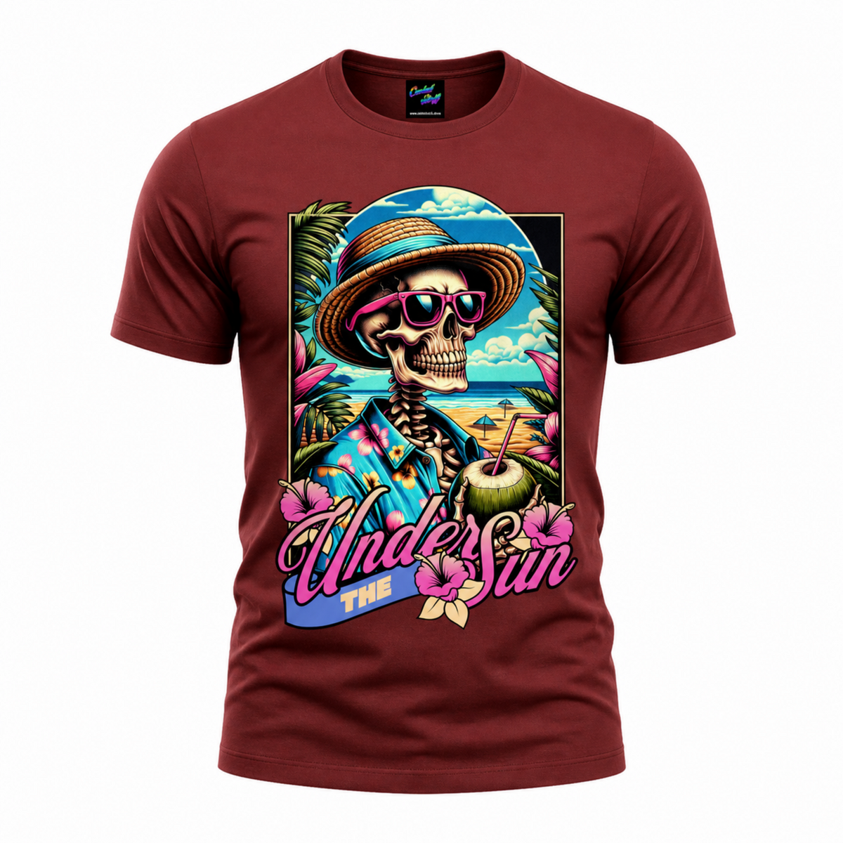 Under The Sun T-Shirt | Tropical Streetwear Graphic Design TEE