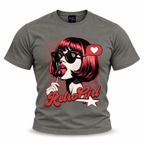 coolest,stuff,tshirt,shirt,tee,unisex,fashion,gift,graphic,apparel,streetwear,casual,clothing,outfit,trendy,retro,girl,popart,vintage,pinup,sunglasses,lollipop,candy,heart,love,star,halftone,dots,bob,bangs,lipstick,portrait,comic,illustration,typography,script,playful,sassy,glamour,nostalgia,rockabilly,grey
