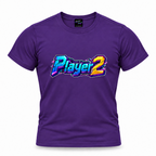 coolest,stuff,tshirt,shirt,tee,unisex,fashion,gift,bold,graphic,apparel,streetwear,casual,player,two,gamer,gaming,arcade,retro,neon,cyberpunk,digital,glitch,pixels,circuitry,technology,futuristic,typography,lettering,dimensional,beveled,outlined,gradient,cyan,magenta,yellow,geek,nostalgia,esports,console,purple