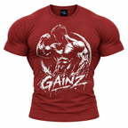 coolest,stuff,tshirt,shirt,tee,unisex,fashion,gift,graphic,apparel,streetwear,casual,clothing,outfit,trendy,gainz,gym,fitness,bodybuilding,muscle,strength,weightlifting,training,workout,flex,biceps,abs,physique,power,discipline,determination,motivation,dedication,progress,athlete,masculine,monochrome,grunge,graffiti,brushstroke,distressed,typography,activewear,red