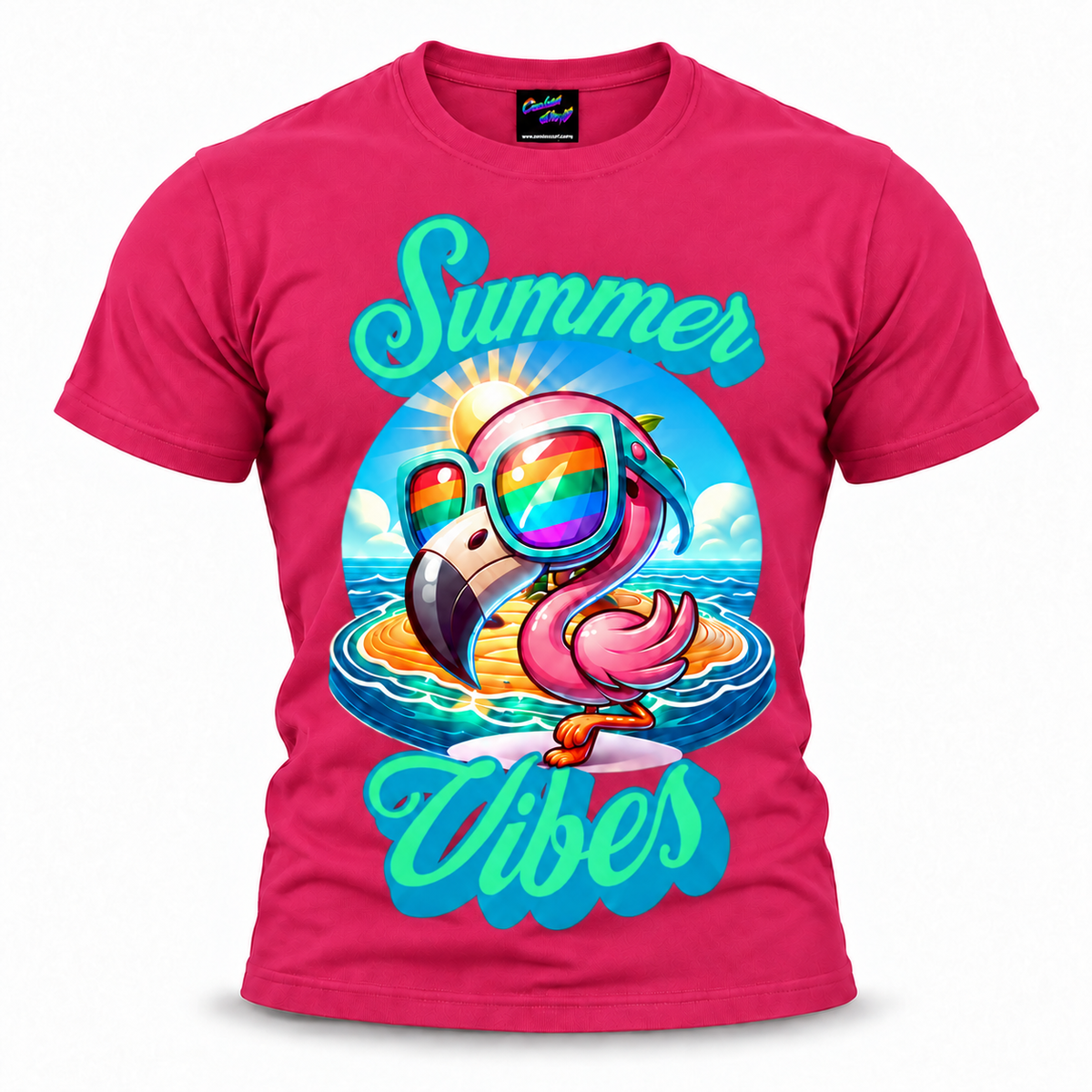 coolest,stuff,tshirt,shirt,tee,unisex,fashion,gift,bold,graphic,apparel,streetwear,casual,clothing,outfit,trendy,flamingo,summer,vibes,sunglasses,rainbow,tropical,beach,vacation,island,ocean,sunshine,waves,sand,paradise,coastal,holiday,bird,colorful,cartoon,cute,playful,cheerful,relaxation,fun,retro,typography,script,rosepink