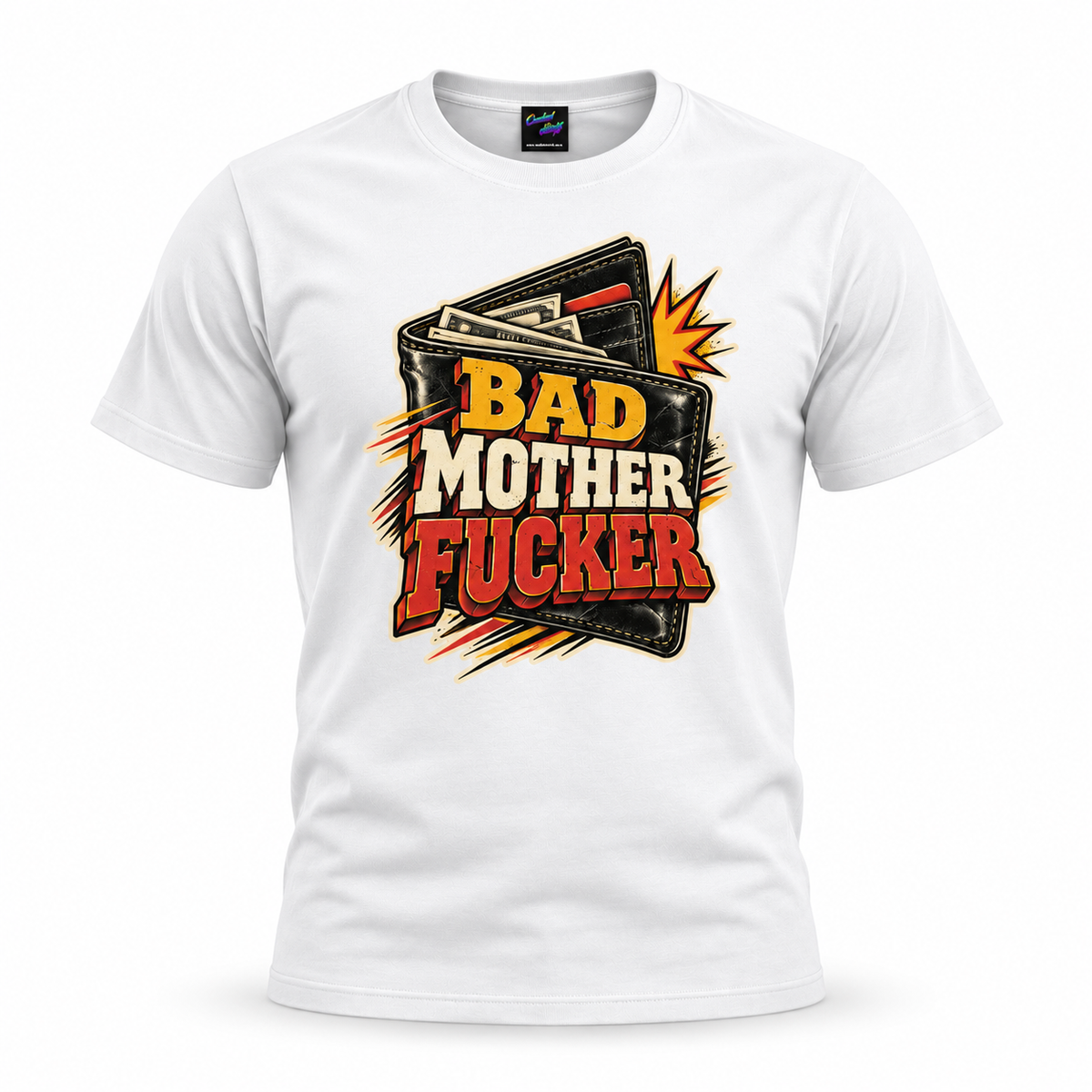 Bad Mother Fucker T-Shirt – Retro Cult Crime Movie Graphic Tee
