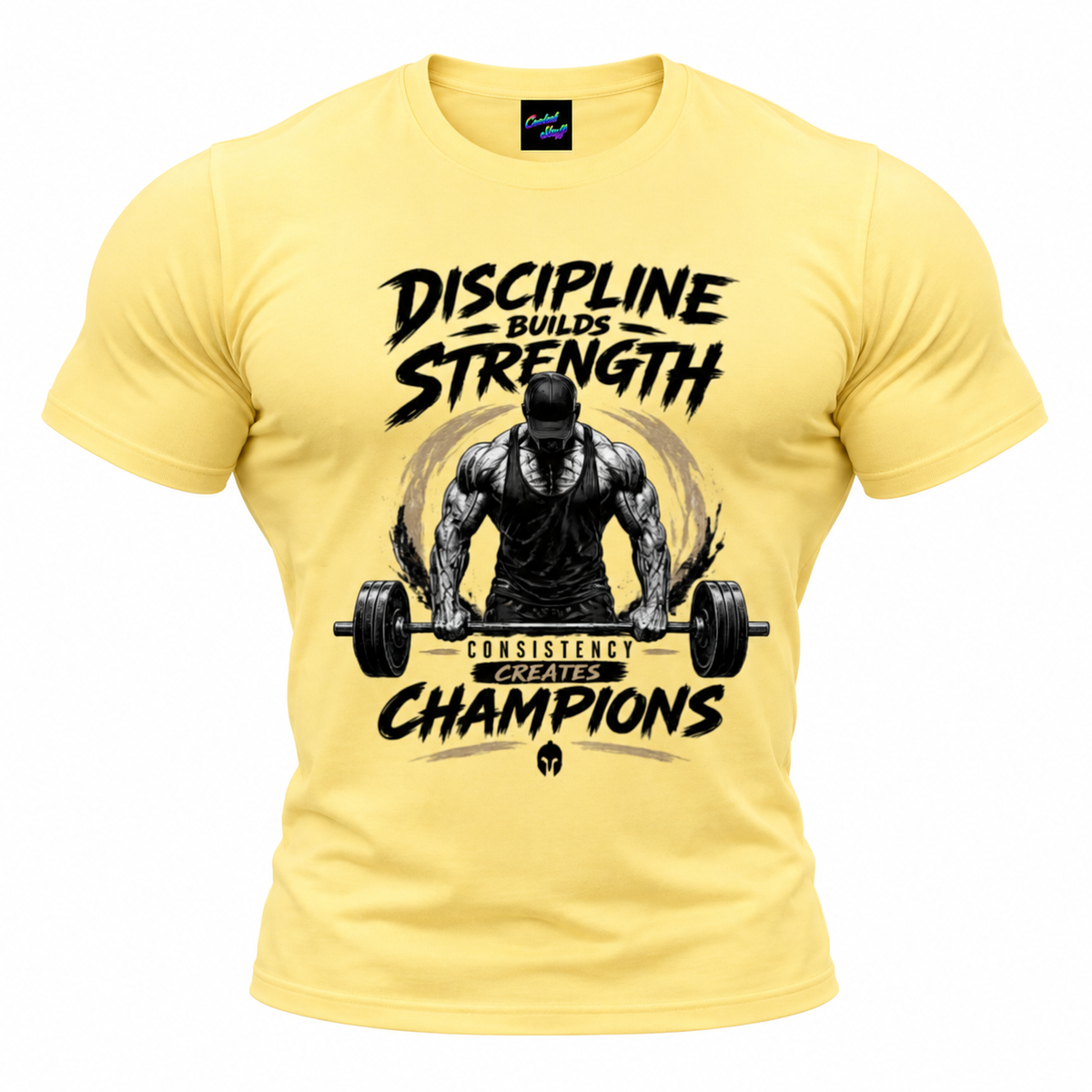 coolest,stuff,tshirt,shirt,tee,unisex,fashion,gift,graphic,apparel,streetwear,casual,clothing,outfit,trendy,bodybuilding,gym,fitness,weightlifting,barbell,weights,muscle,strength,power,training,workout,deadlift,grip,physique,athlete,determination,discipline,motivation,focus,dedication,creates,cap,tanktop,masculine,grunge,distressed,brushstroke,illustration,black,beige,graphic,yellow
