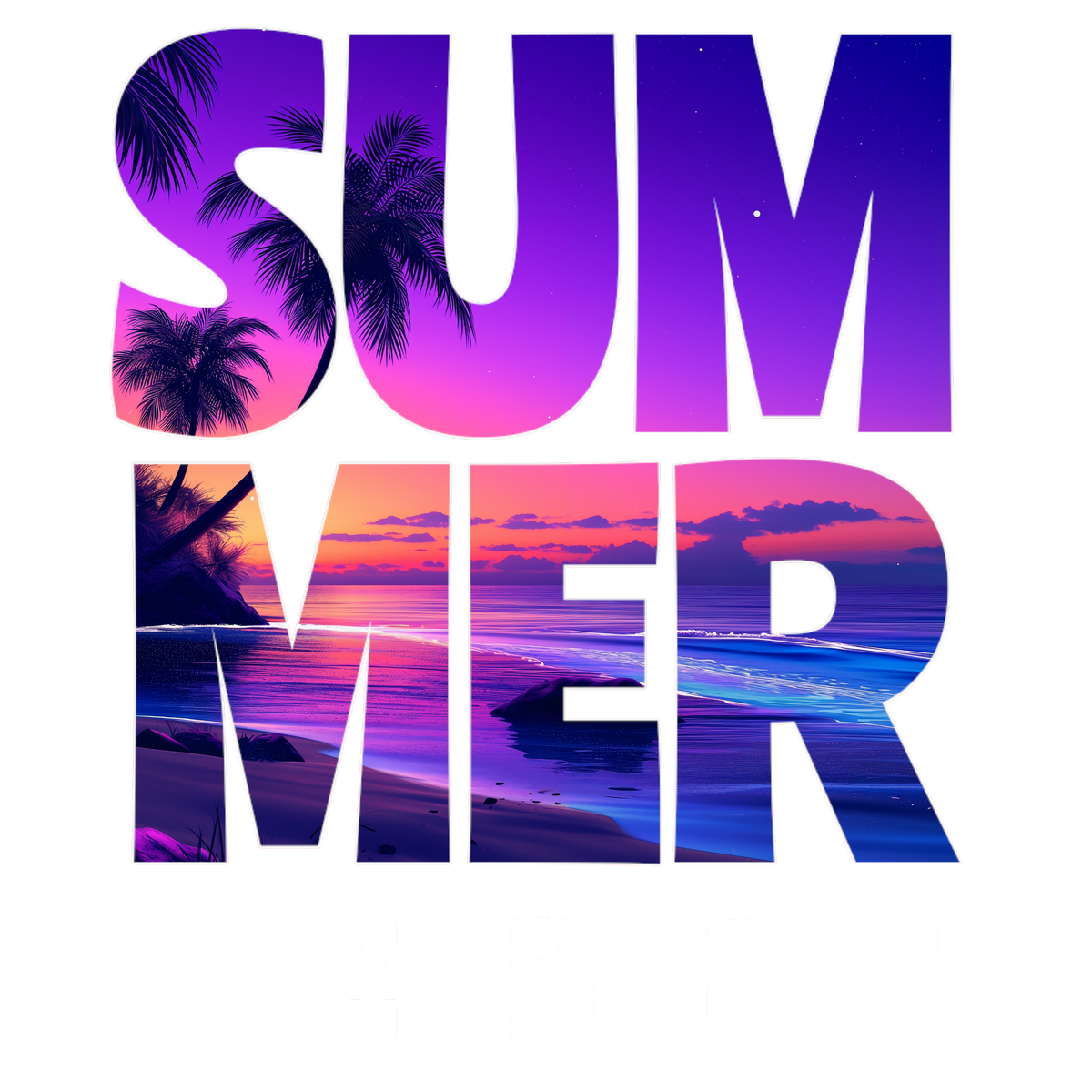 Summer Vibes Graphic T-Shirt
