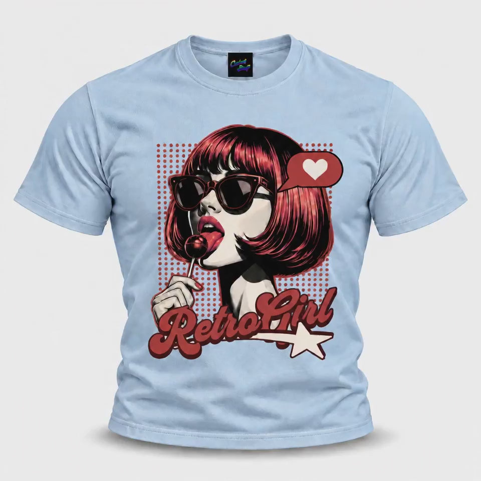 coolest,stuff,tshirt,shirt,tee,unisex,fashion,gift,bold,graphic,apparel,streetwear,casual,clothing,outfit,trendy,retro,girl,lollypop,licking,sunglasses,video,spinning,3D